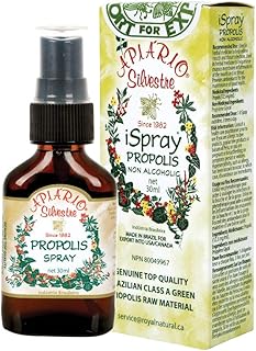 Immune booster/Immune System Support/Sore Throat - Official Distributor - 1 Bottle of Apiario Silvestre Brazilian Green Bee Propolis Spray Glycolic Extract-Non Alcoholic, Wax Free, Sugar Free