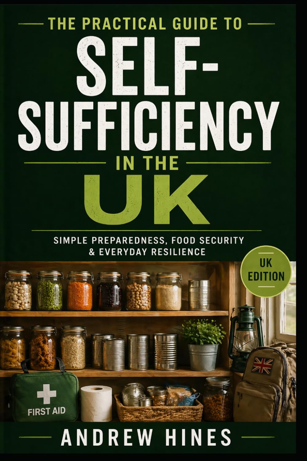 The Practical Guide to Self-Sufficiency in the UK: Simple Preparedness, Food Security & Everyday Resilience for Modern Living