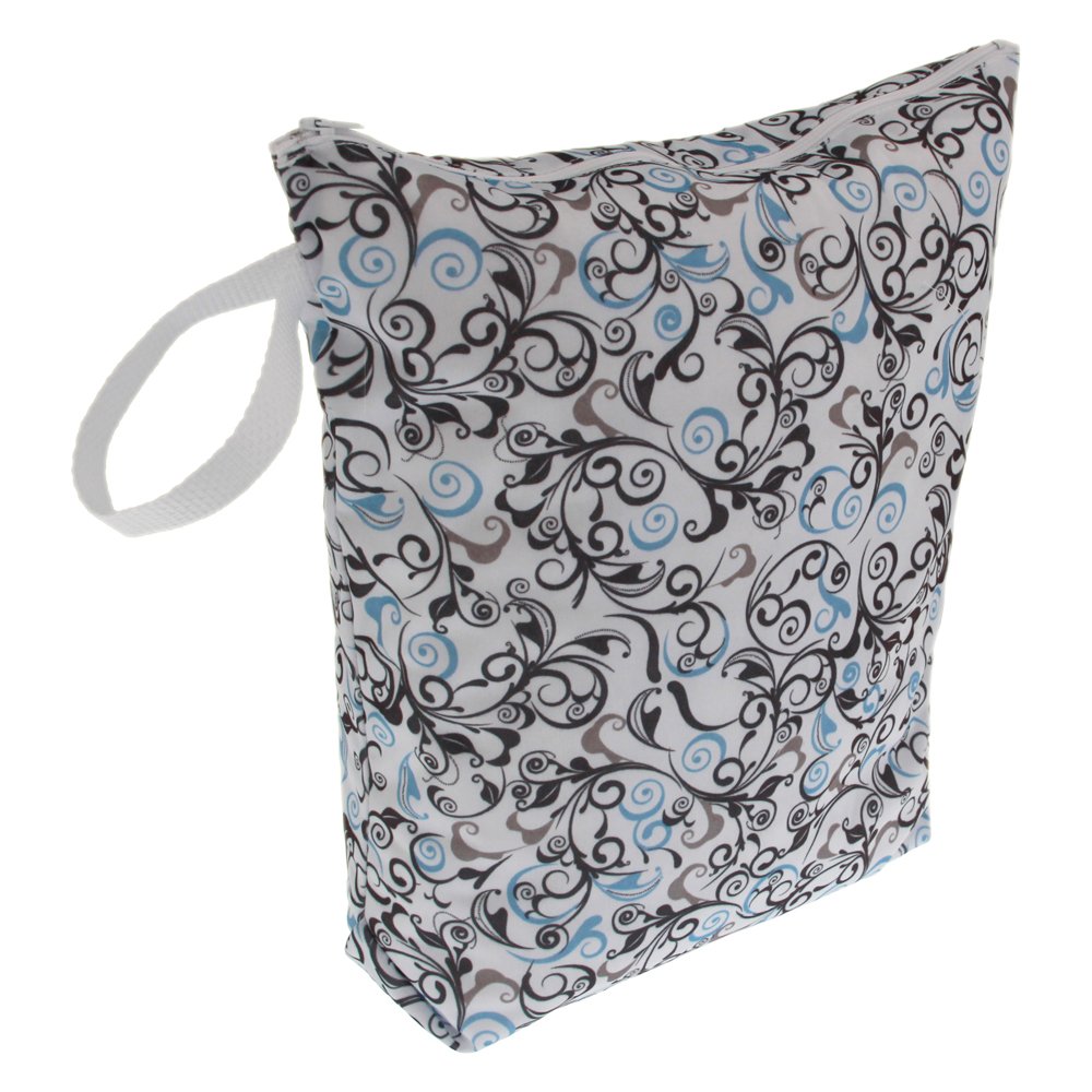 Swaddlebees Diaper Wet Bags, Swirls (Discontinued by Manufacturer)