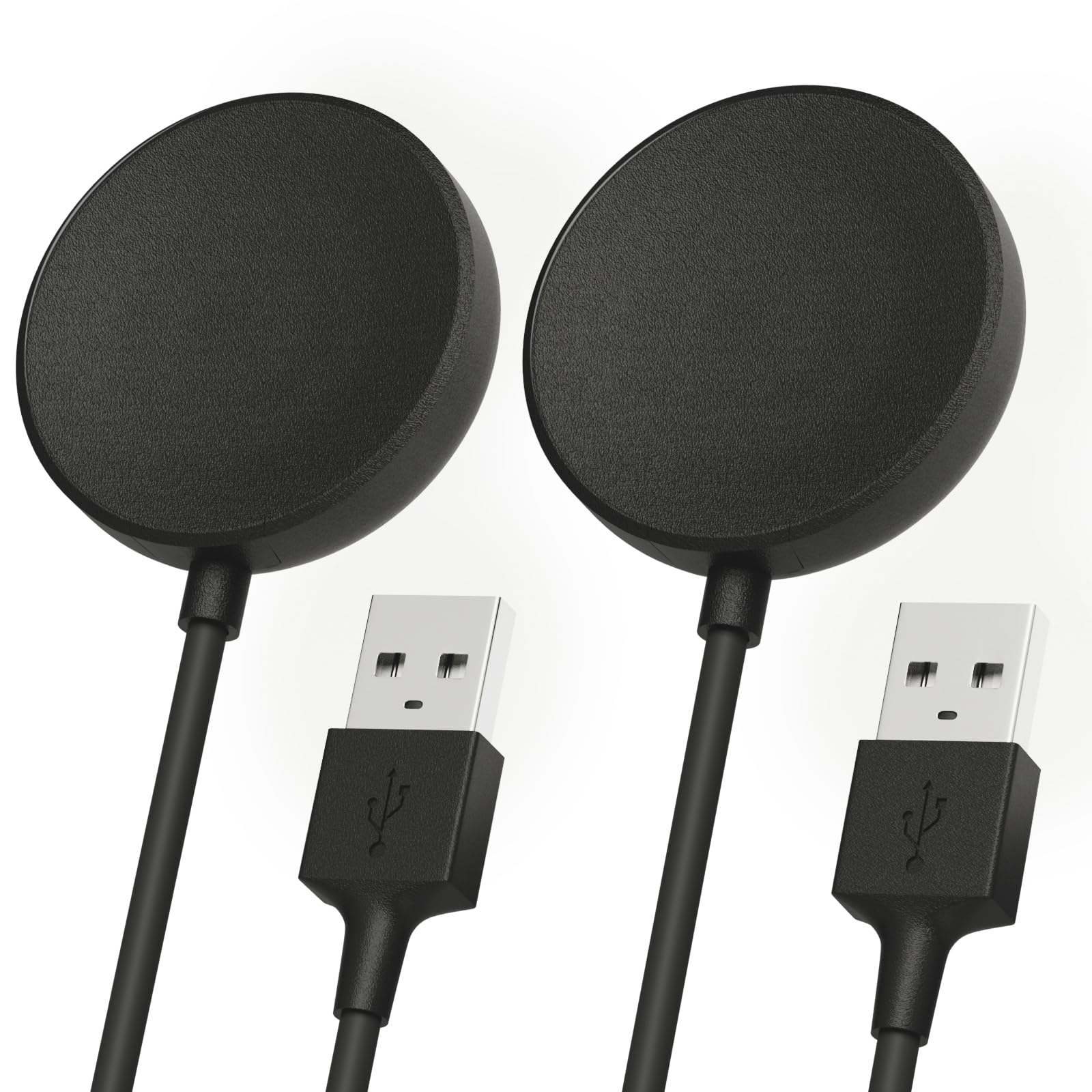 Sinoacc Charger for Samsung Galaxy Watch 6/6 Classic/5/5 Pro/4/4 Classic/3/Active 2/Active 1 Galaxy Watch Charger 3.3Ft USB Magnetic Wireless Charging Cable Cord for Samsung Galaxy Watch - 2Pack