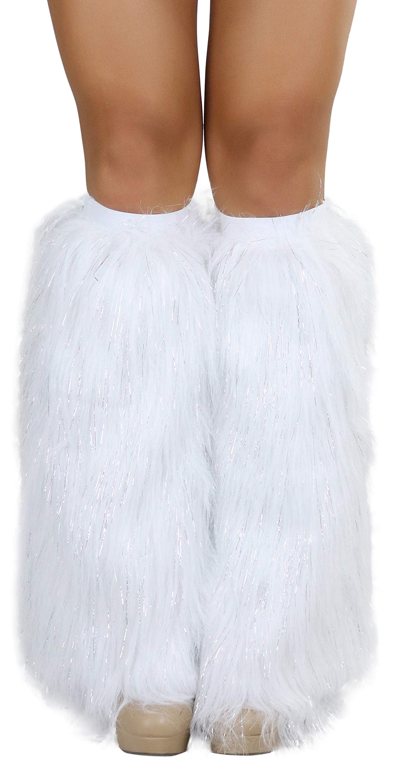 ToBeInStyleWomen's Glitter Rave Leg Warmers