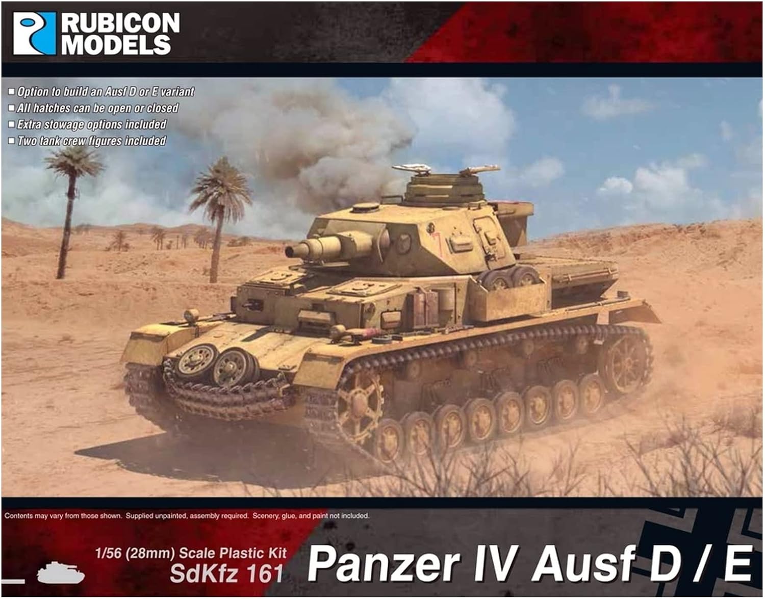 Rubicon Models Panzer IV Ausf D/E (1:56th Scale / 28mm)