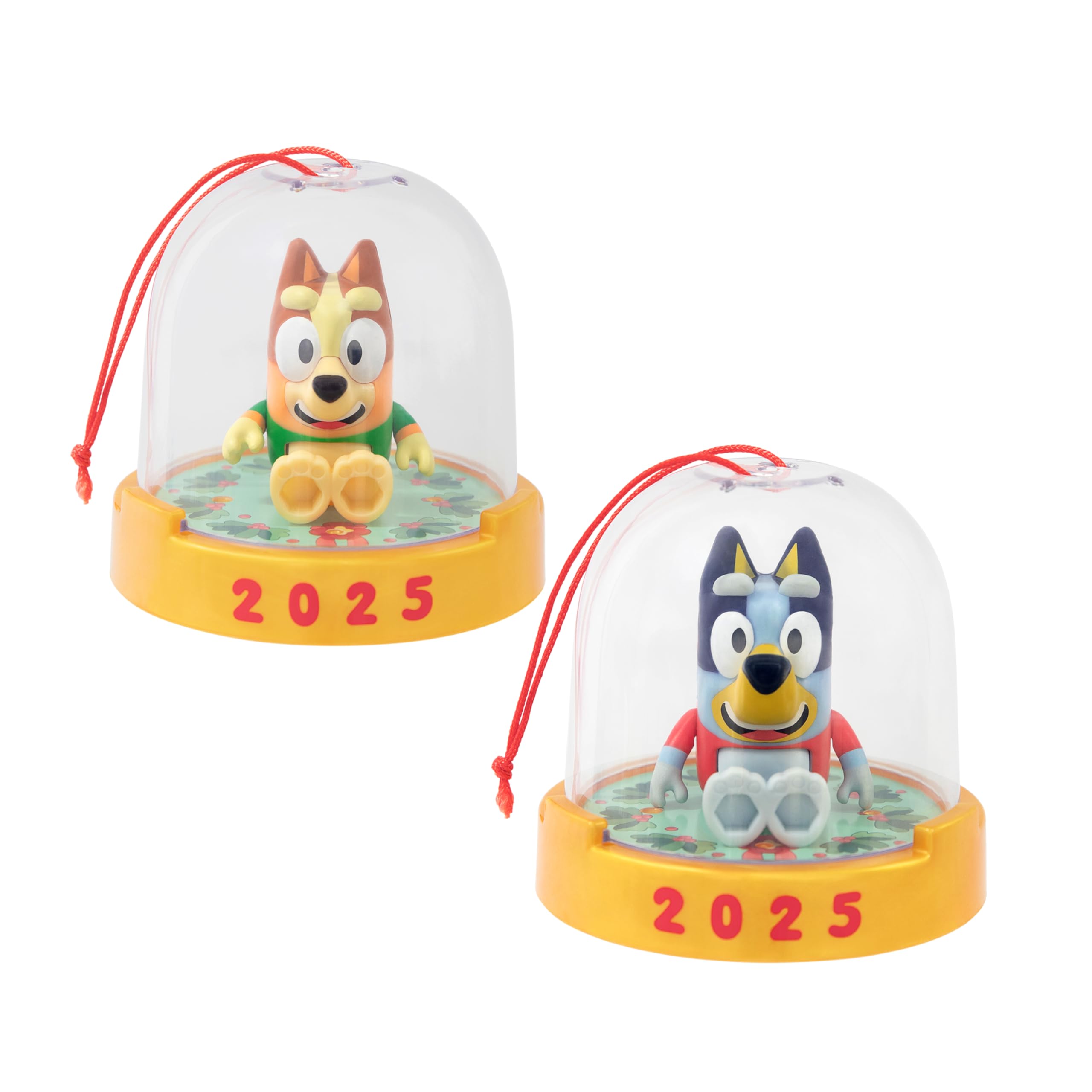 Amazon.co.jp: Blueyオーナメント2個パック、ポーズ可能なミニ