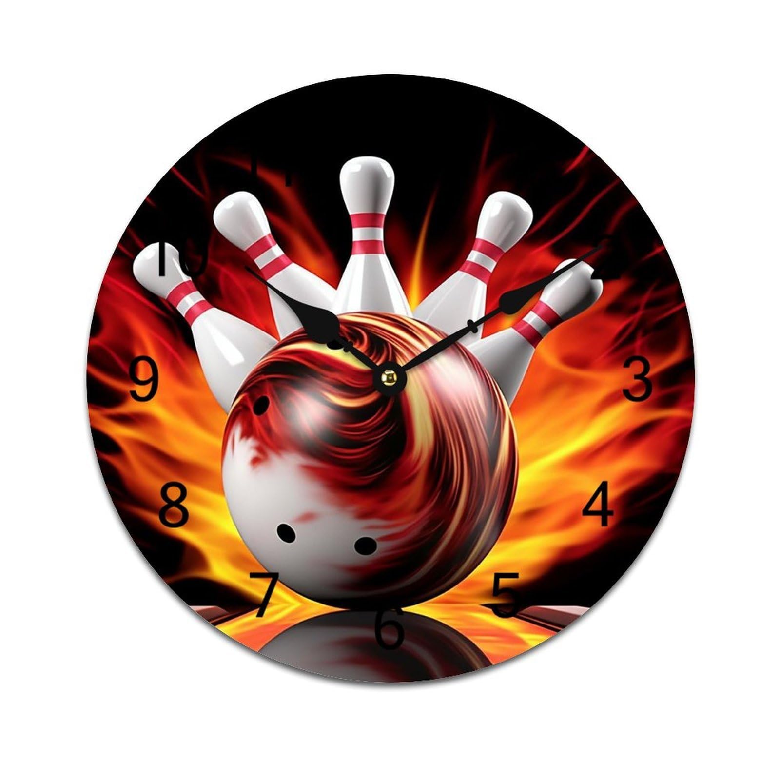 Horloge murale ronde sans bruit pour retrouver le sommeil