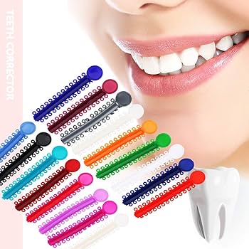 Elastici Dentali Lattice 45 Colori Fasce Elastiche In Lattice Per - Foto 2