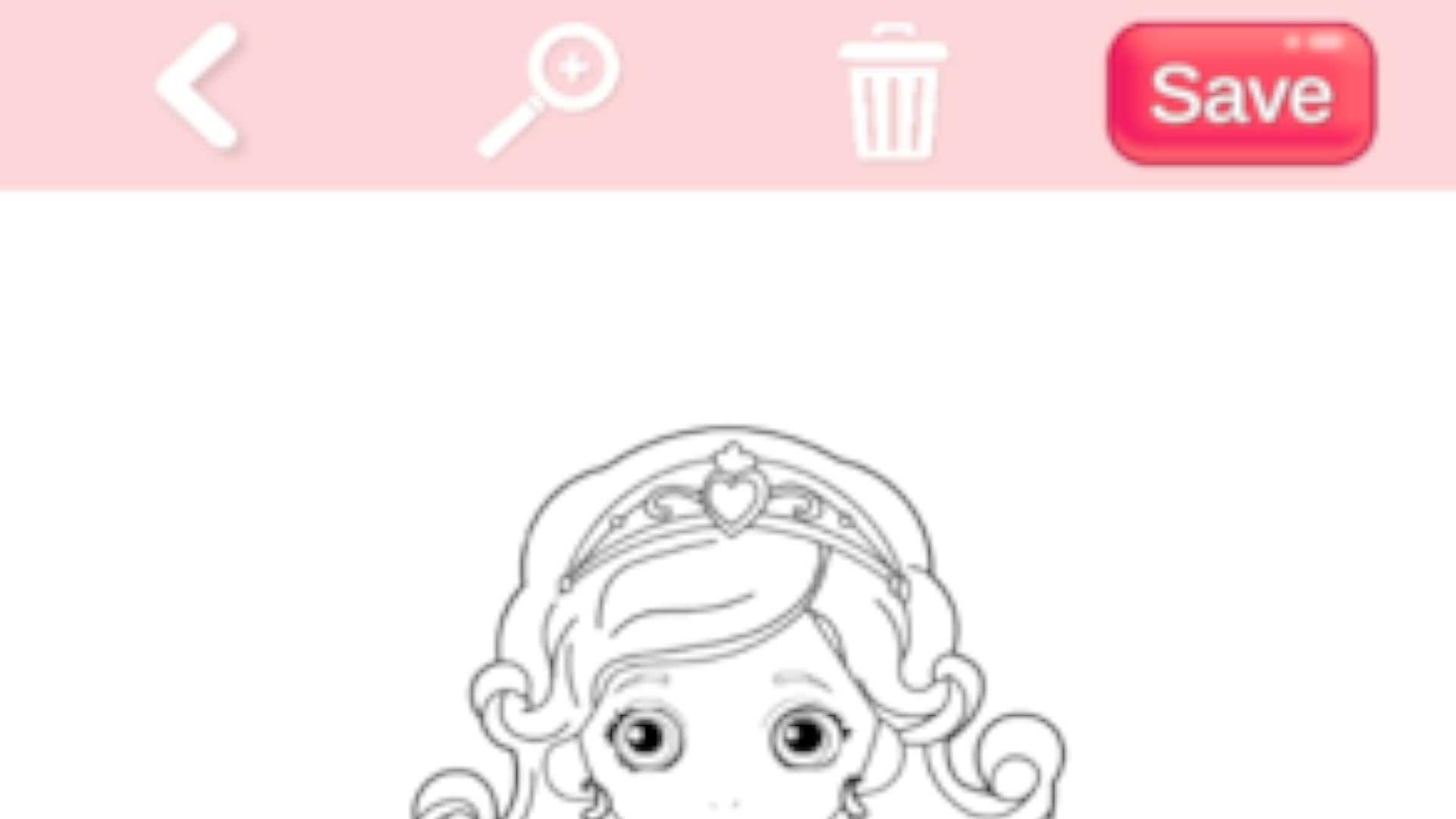 Color & Paint Simple Princess Coloring App on Amazon Appstore