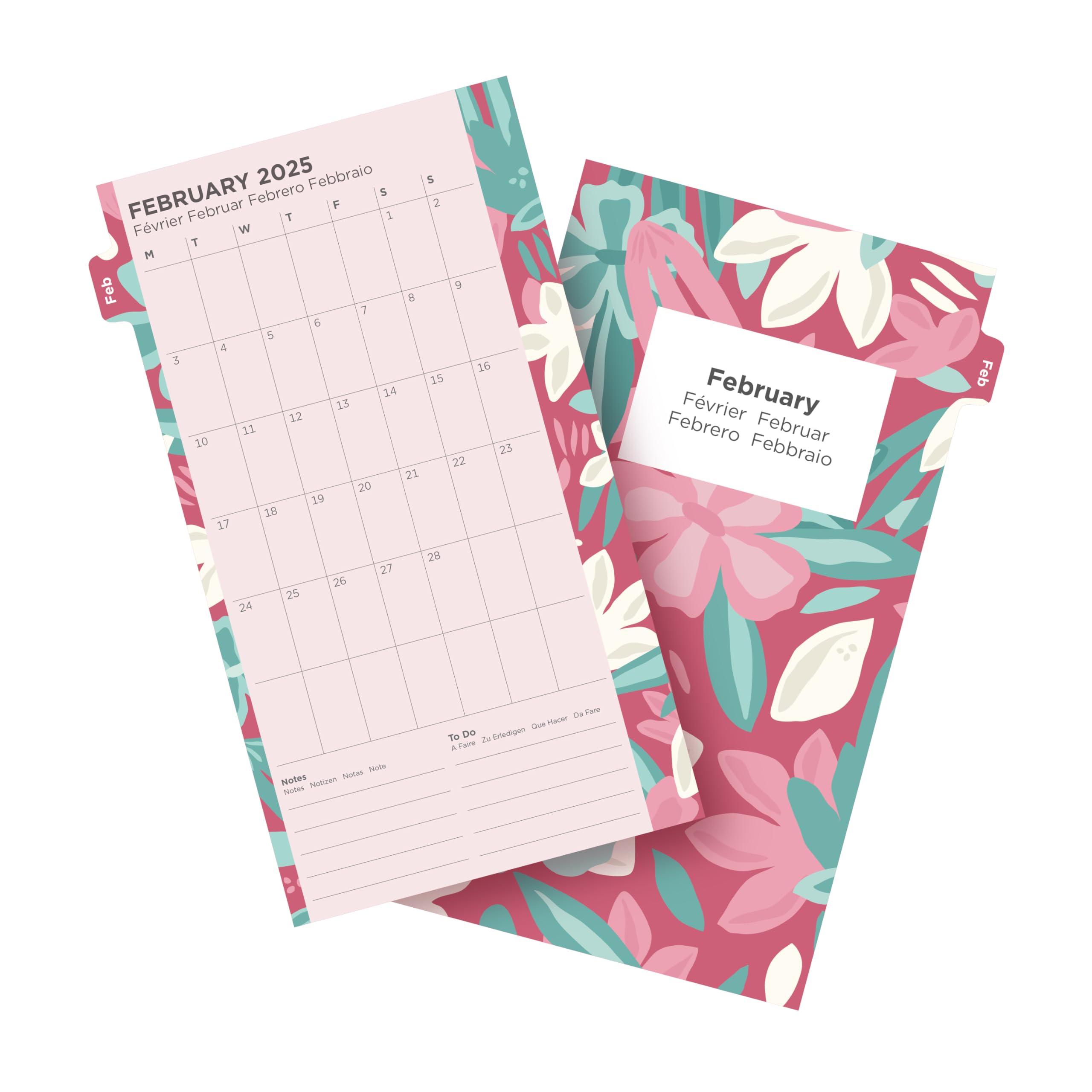 Filofax Personal Garden week om 5 talen 2026 dagboek 26-68492 te bekijken
