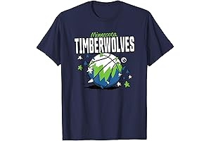 Men's NBA Minnesota Timberwolves Basketball Doodle Stars T-Shirt