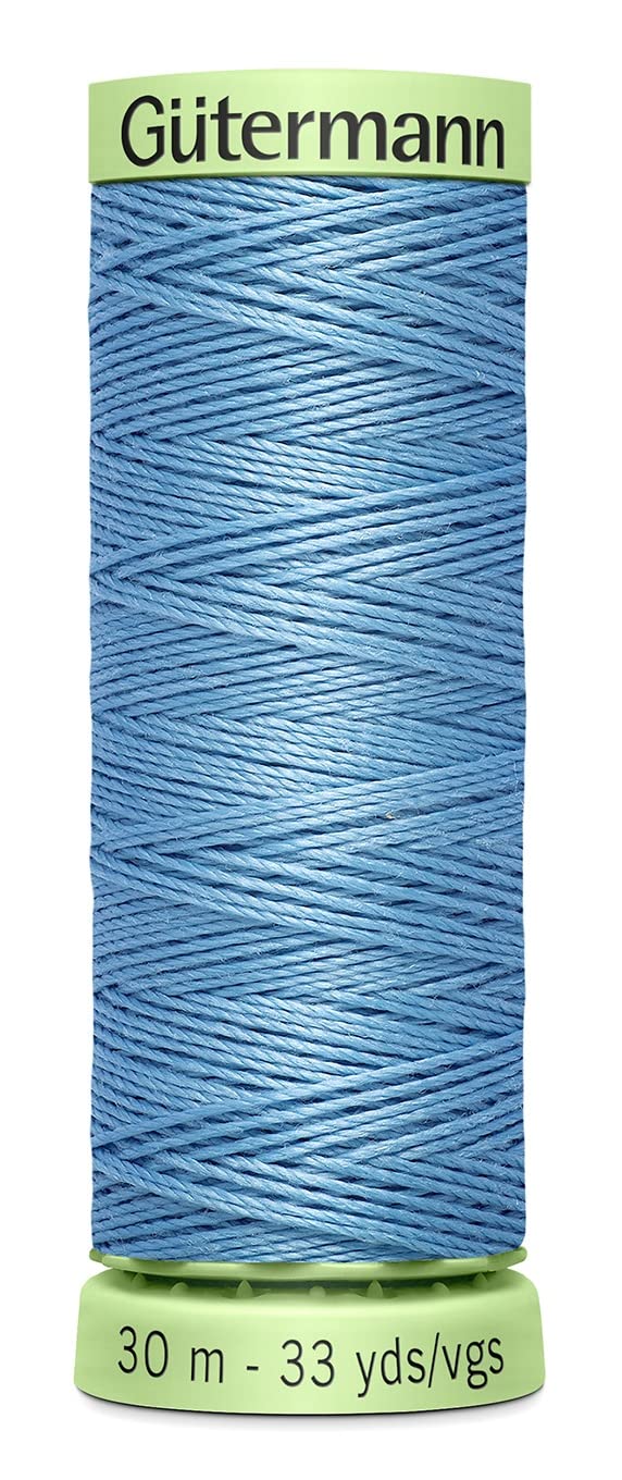Gutermann Top Stitch Heavy Duty Thread 33 Yards-Copen Blue