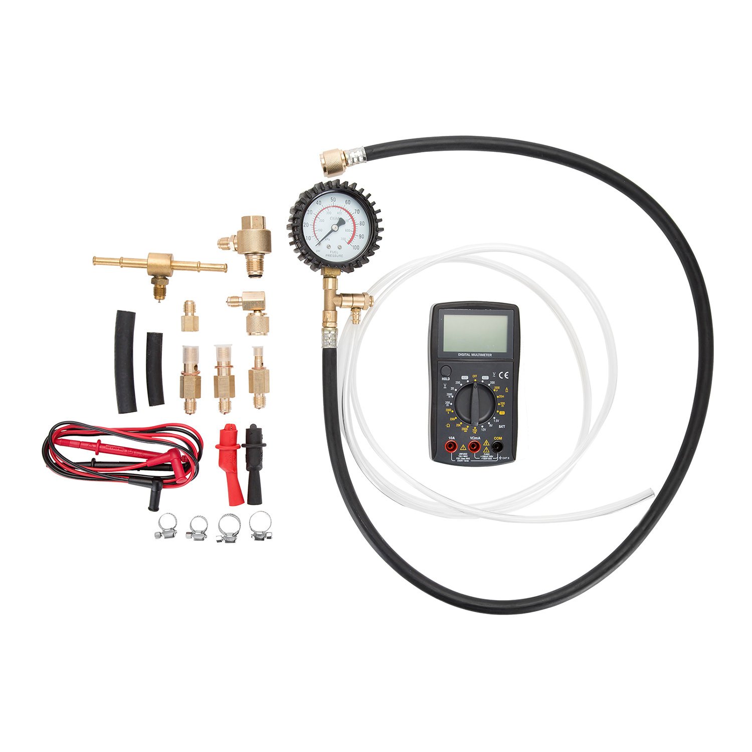 Buy OEMTOOLS 27167 Fuel Pressure Test Kit, Fuel Pressure Gauge, Fuel