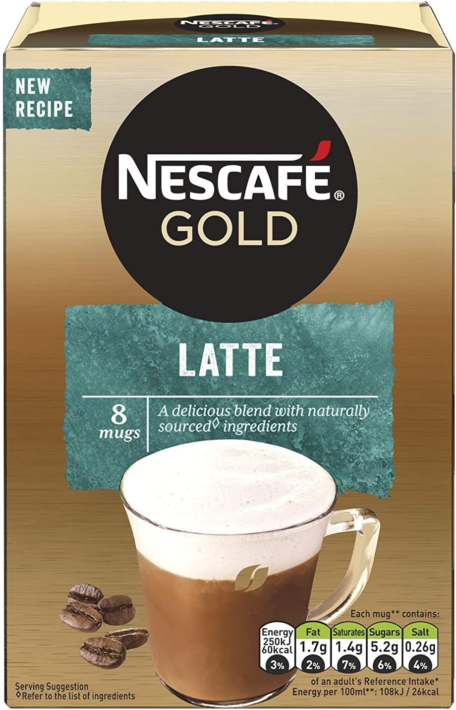 Nescafé Gold Latte Coffee Sachets