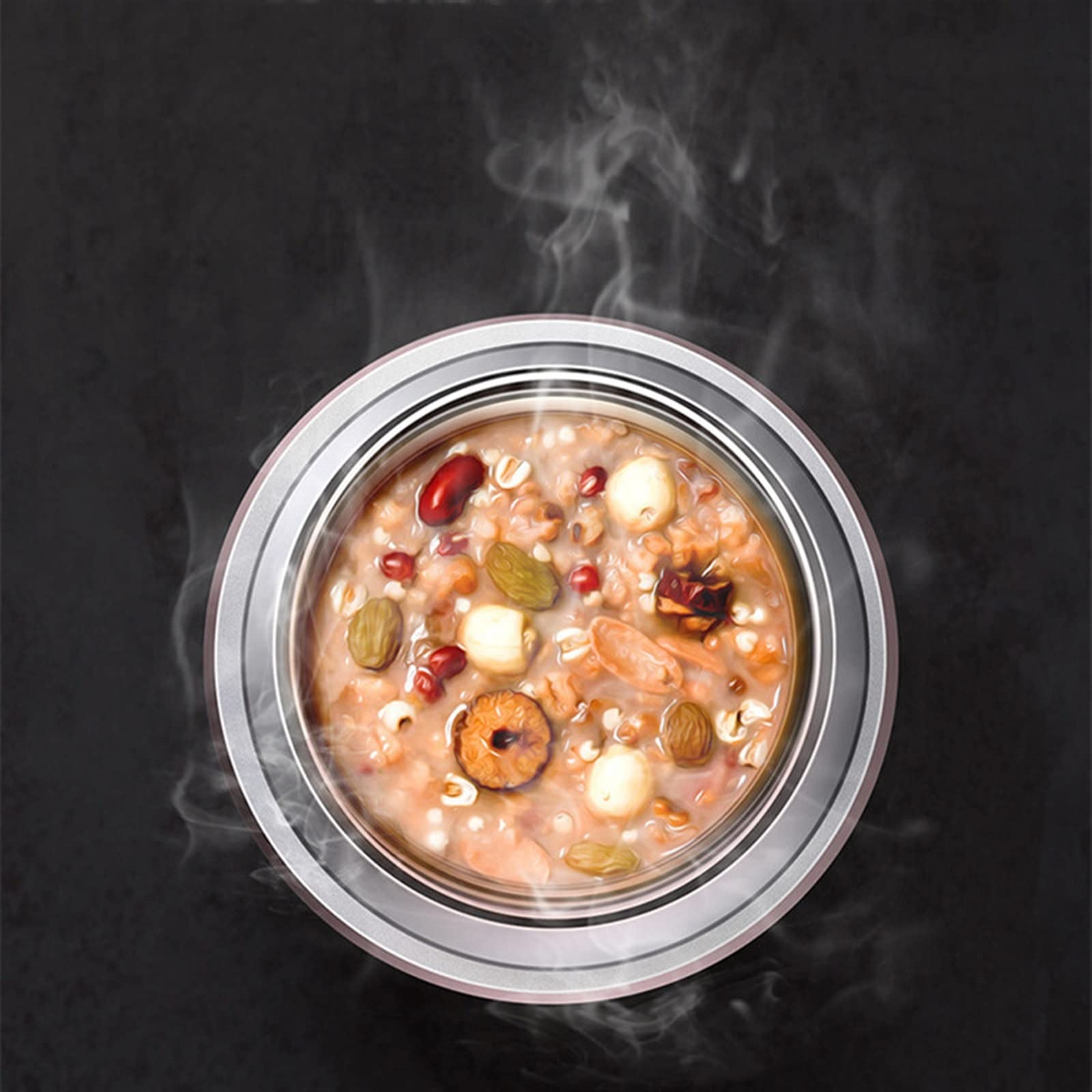Contenitore per il pranzo per alimenti, contenitore termico per zuppa, contenitore termico per ufficio, contenitori per cucchiaio