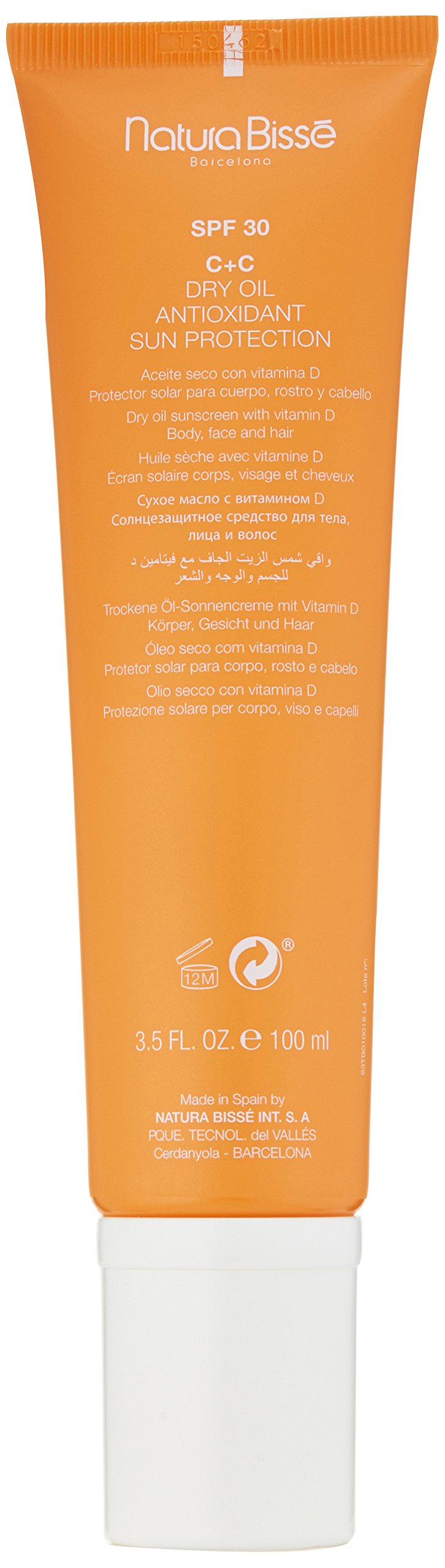 Natura Bisse C+C Crema Antioxidante Dry Oil Spf30 100Ml