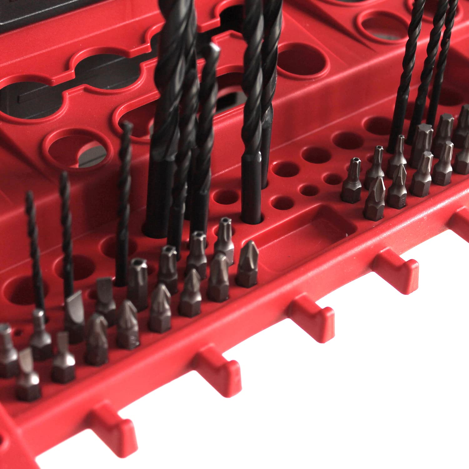 IMJ-Global Pannello porta attrezzi portautensili organizza da lavoro officina garage minuteria Set Supporti Ganci per attrezzi da parete muro (MIX1 116x78CM)