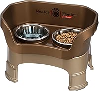 Vista 27 de Neater Pet Brands Neater Feeder Deluxe Cuencos para Perros Elevad os a Prueba de Derrames para Perros Pequeños Menos de 19 lbs, Fabricado en EE.UU.