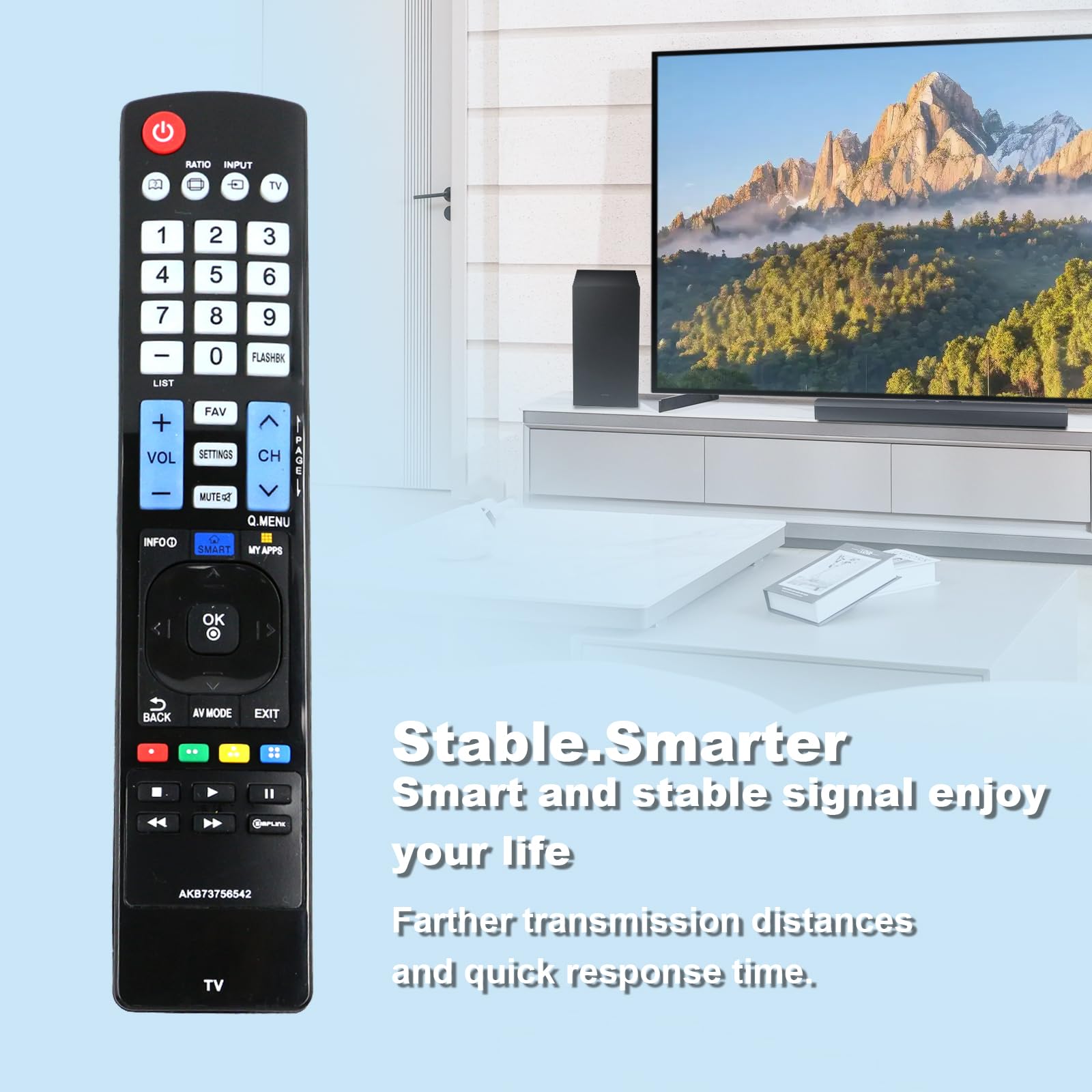 Amazon.com: New AKB73756542 AKB73756567 Replace Remote fit for LG