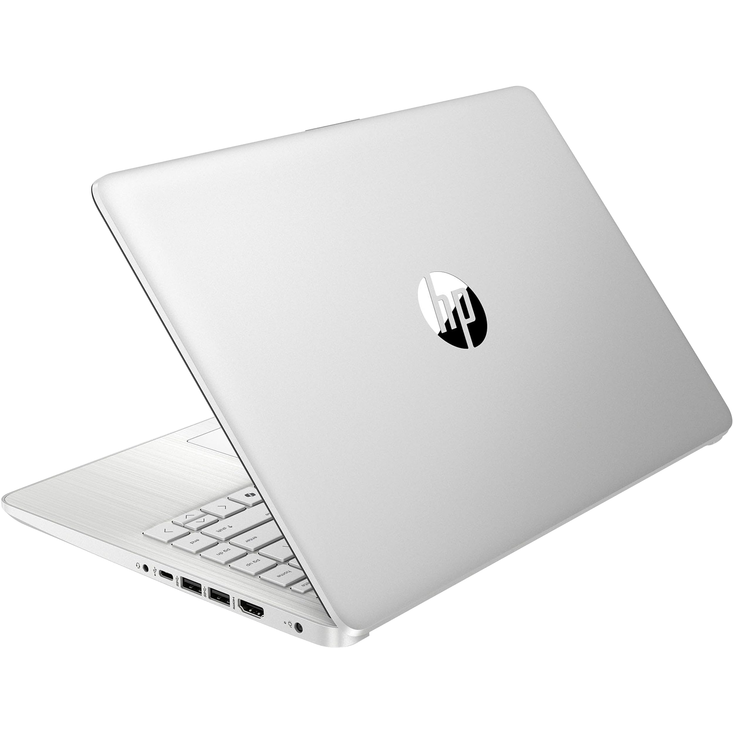 HP Stream 14" HD Laptop, Intel Processor N150, 4GB RAM, 128GB UFS, Intel Graphics, Webcam, Wi-Fi 6, Copilot, Fast Charge, Windows 11, Silver (Renewed)
