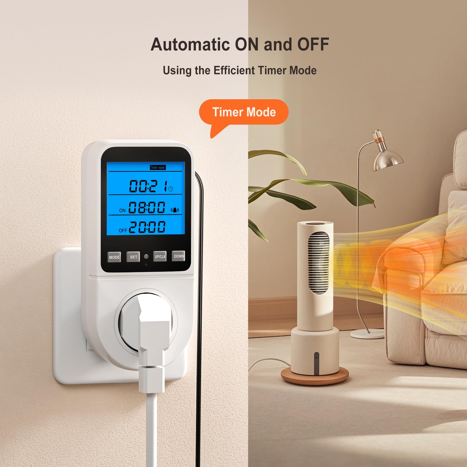 INKBIRDPLUS Temperaturregler mit Timer und Sonde für Gewächshaus Mit DE