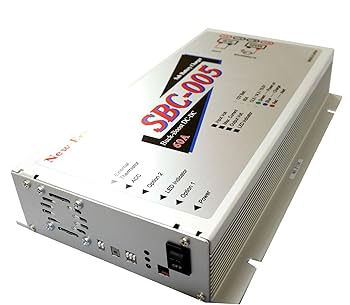 ニューエラー SBC-002A サブバッテリーチャージャー 60A 走行充電器 Amazon | New Era(ニューエラー) 走行充電器 最大出力電流60A