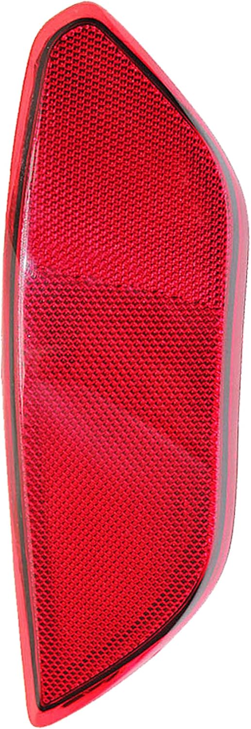 Rear Reflector Bumper Compatible with Porsche Cayenne 958 2011-2014, 95863110500, Rear Driver Side Rear Bumper Reflector Tail Light, Rear Left