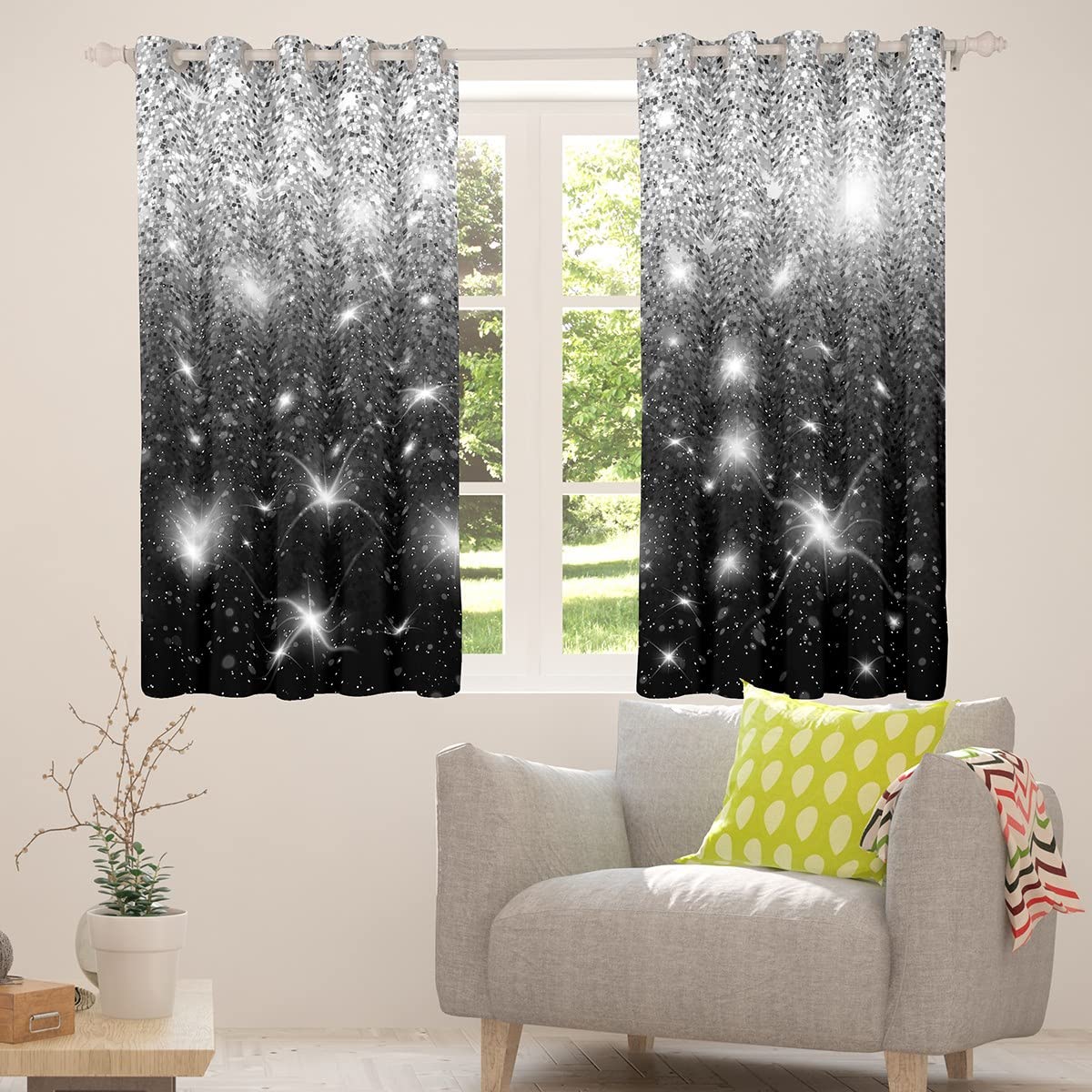 Erosebridal Ombre Curtains Drapes 52