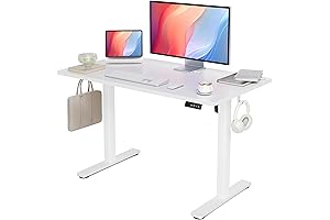 Seang Electric Height Adjustable Standing Desk | Ergonomic Sit to Stand Desk