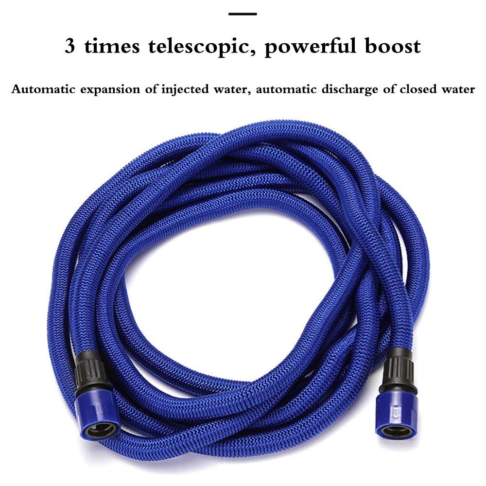 75ft-100ft Tubo da Giardino Flessibile Espandibile Magico Flessibile Acqua Tubo Flessibile UE Tubi in Plastica Tubo con Pistola A Spruzzo per Irrigazione Spray per Lavaggio Auto 50FT
