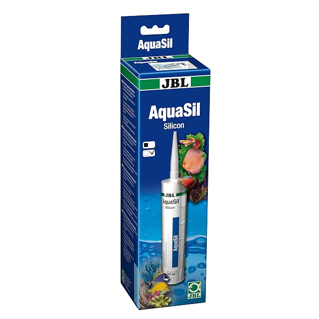 Jbl 6139400 - Acuario de Silicona Especial y terrario, aquasil Transparentes, 310 ml
