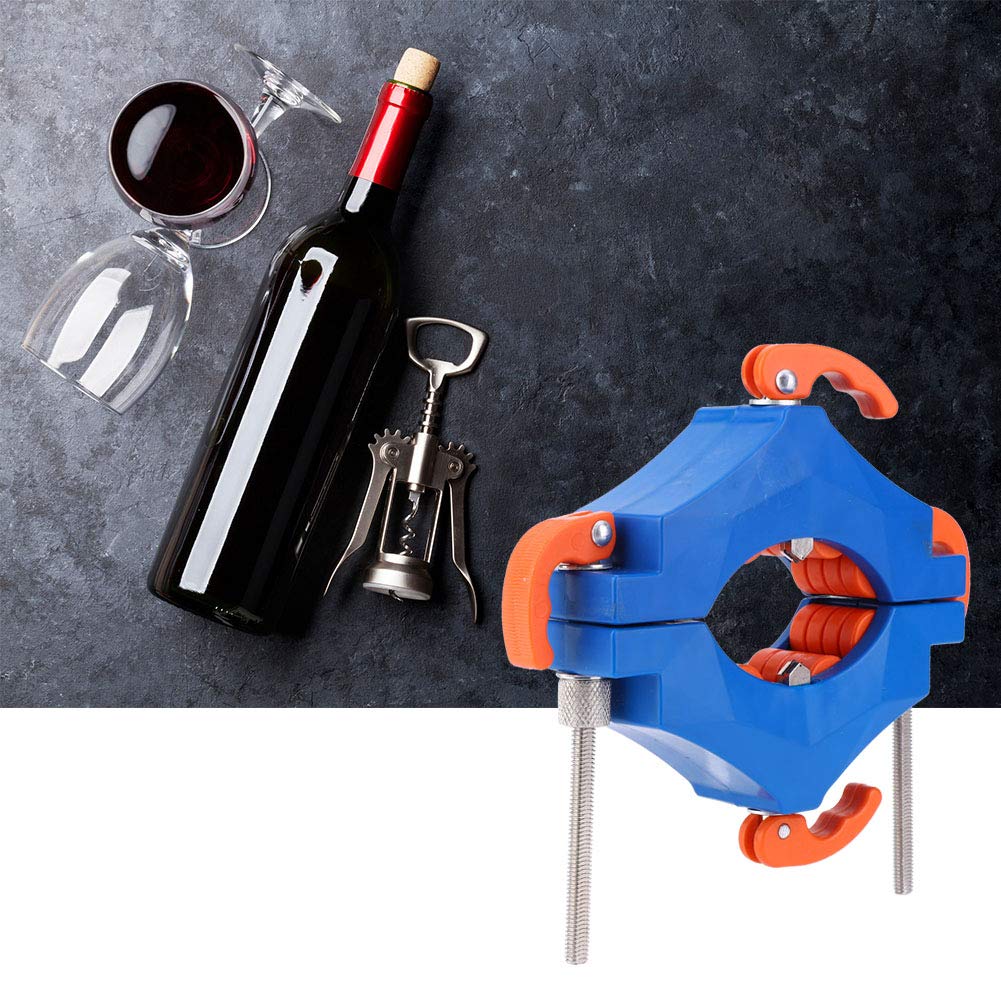 Machine de Coupe de Bouteille en Verre Le Coupe-bouteille Kinkajou Coupe-bouteille Professionnel Outil de Coupe de Verre à Double Lame en Carbure cémenté avec Support en Acier