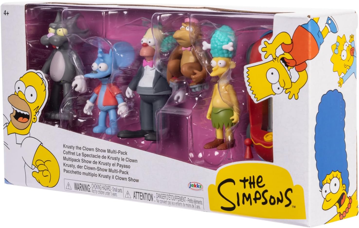 The Simpsons 2.5 Inch Figure Multipack Krusty The Clown Show Set