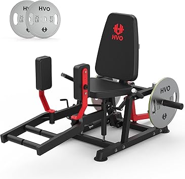 HVO Hip Adduction Abduction Machine Abductor Adductor Machine-Inner and Outer Thigh Machine Glute Machines Thigh Master for Hip Abduction with 6 Levels Gear System Glute Machines