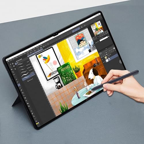 Miniatura 6 de Miimall S Pen - Lápiz capacitivo para Samsung Galaxy Tab S8 S Pen, Galaxy Tab S8 con 5 puntaspuntas sin Bluetooth alta sensibilidad de repuesto S
