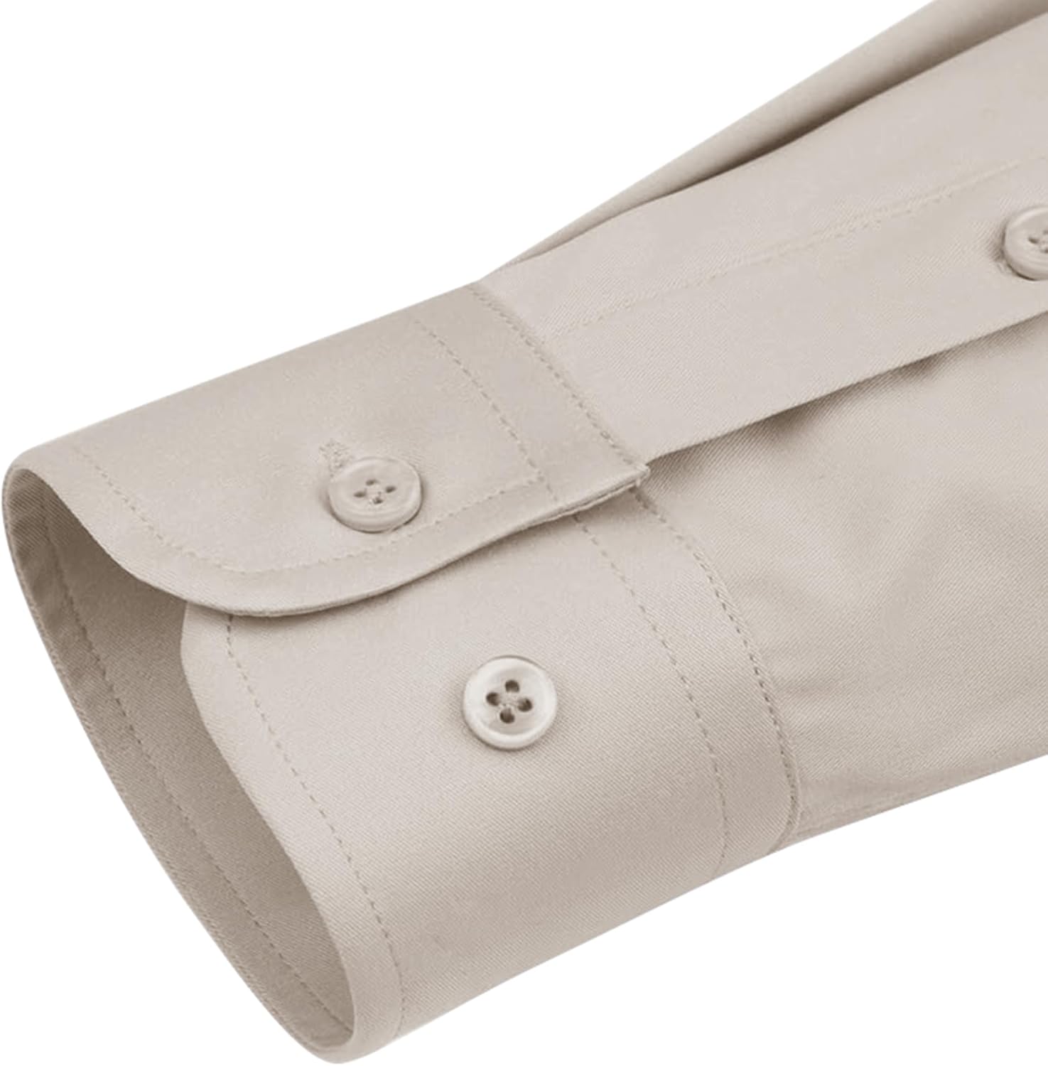 siliteelon Womens Classic-Fit Dress Shirts Long Sleeve Button Down Wrinkle-Free Stretch Solid Casual Work Office Blouse Top - Image 6