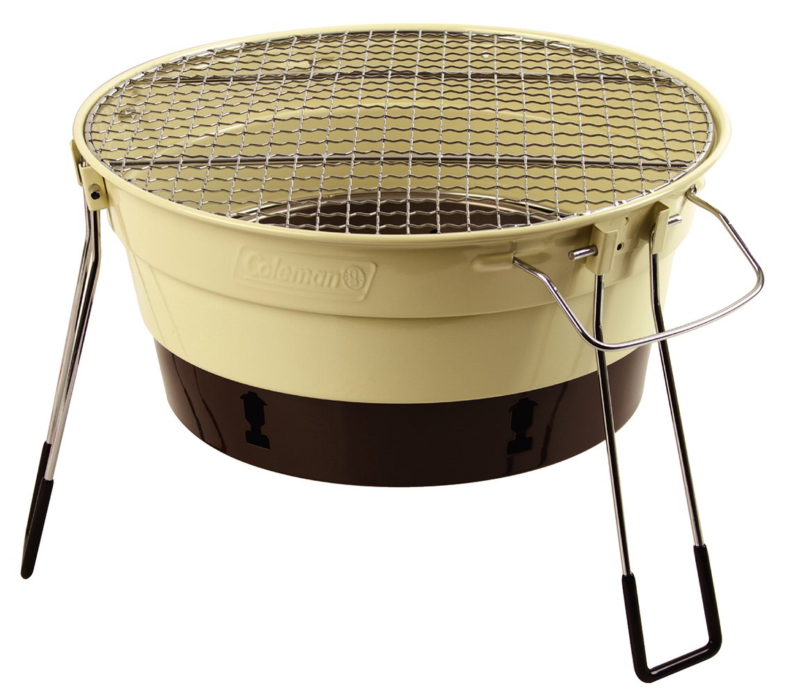 Amazon | コールマン(Coleman) コンロ パックアウェイグリル2 ブラウン