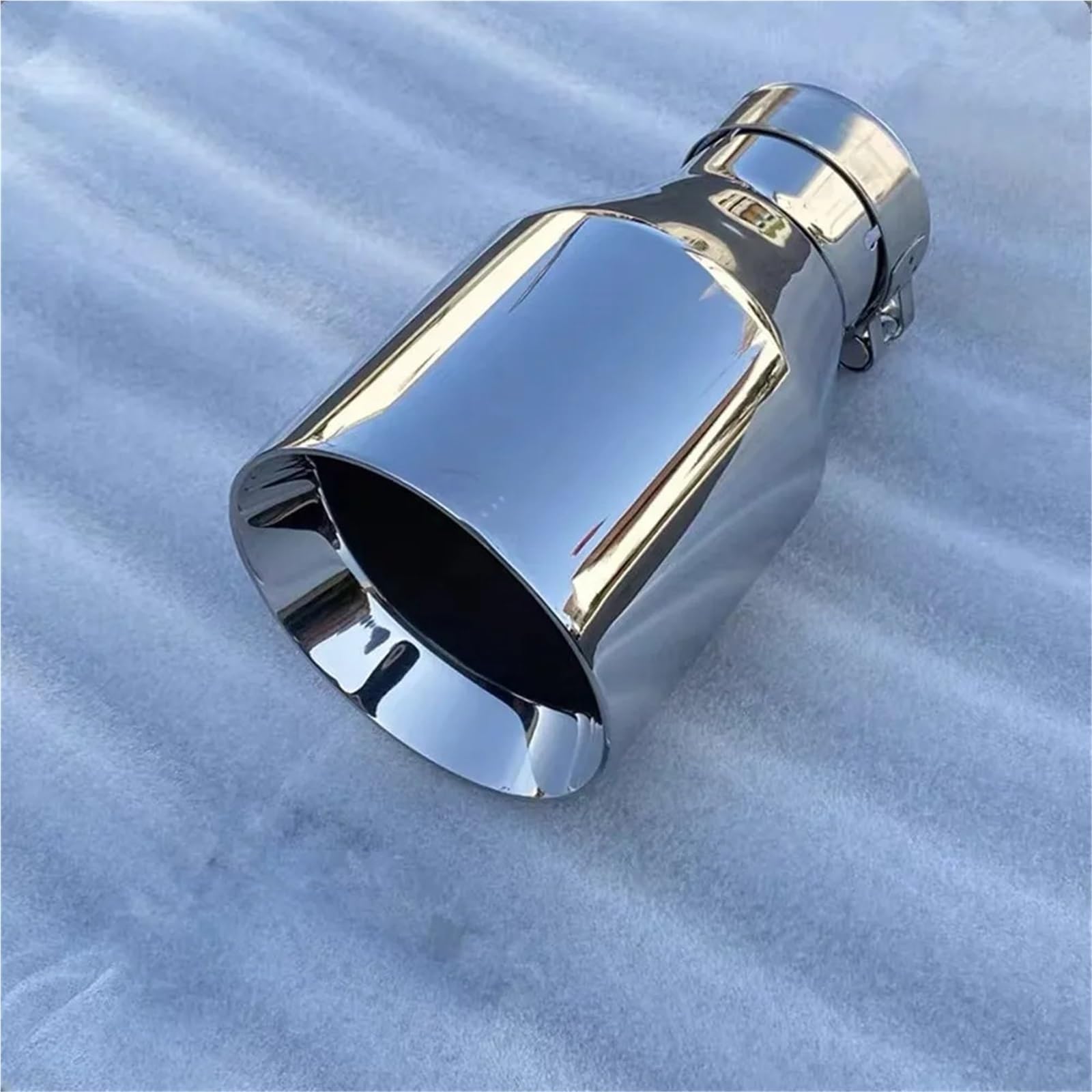Terminale Tubo Coda Terminale Di Scarico Piatto 63mm-89 76mm-101 In Acciaio Inossidabile Lucidato Per Auto Silenziatore In Acciaio Inossidabile 170cm