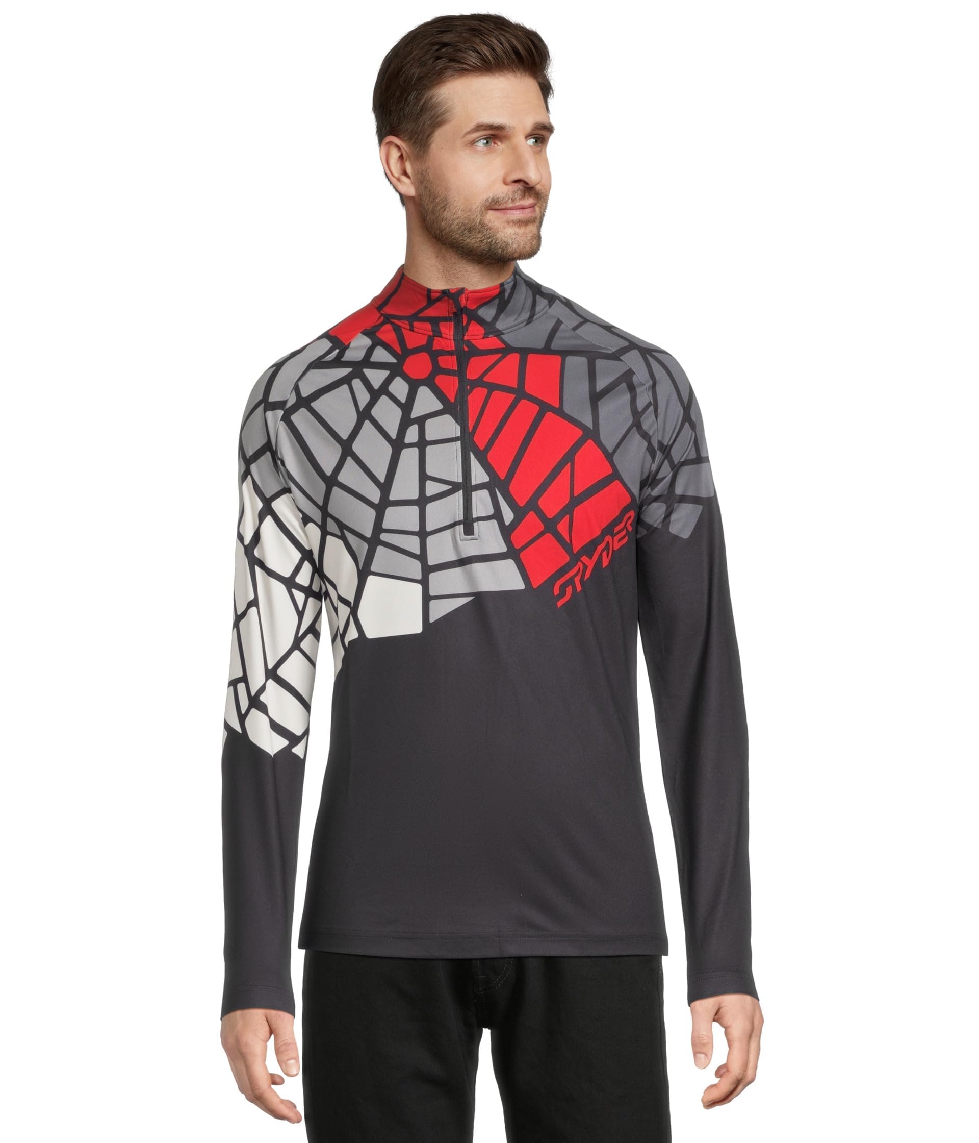 Spyder Men's Legacy Half Zip T-Neck Ski Base Layer