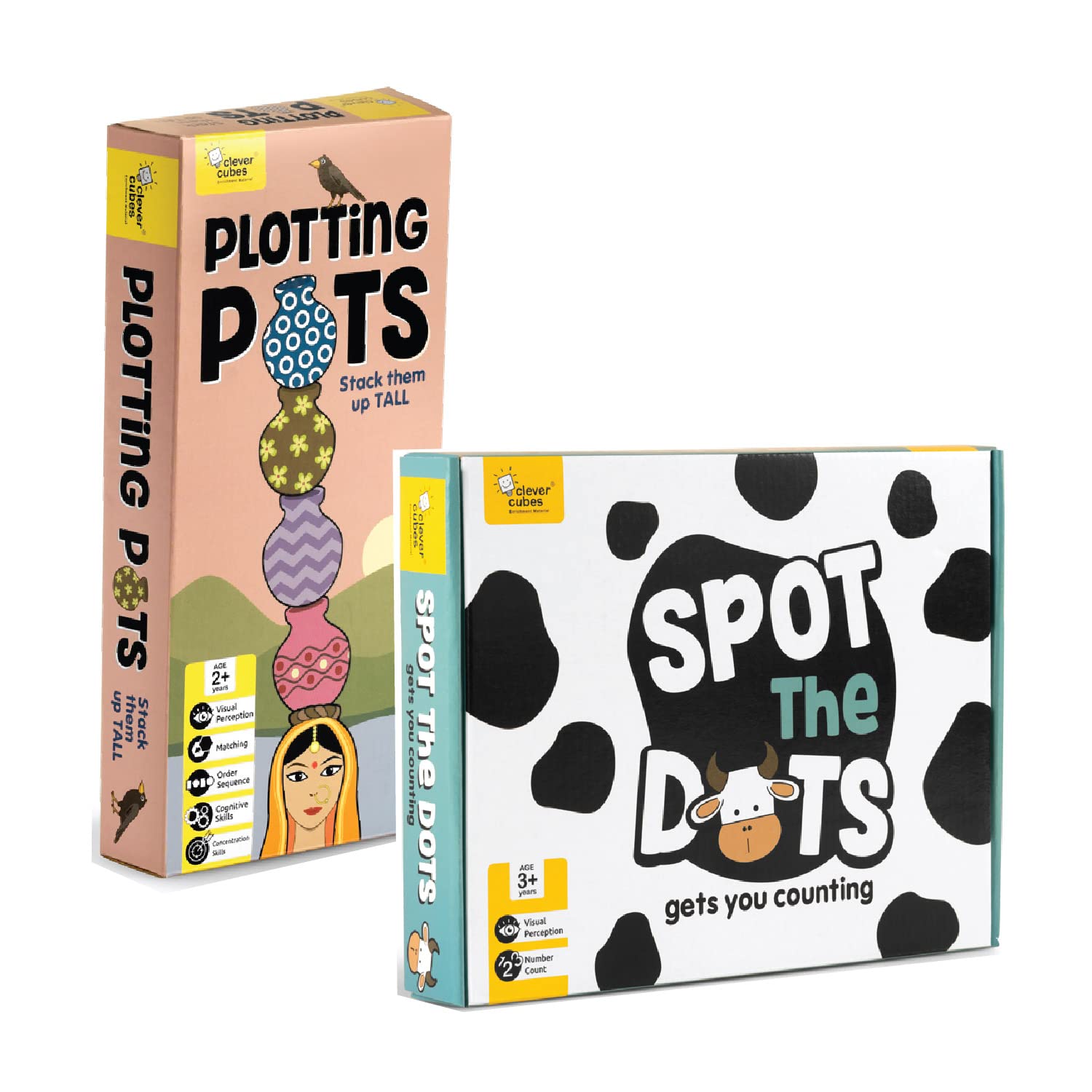 Clever Cubes EDUPACK: Mini Mindful Learning: Pack of 2 Games: Games for Kids: Birthday Return Gift: Activity Games (B09YXWR2FN) Amazon Price History, Amazon Price Tracker