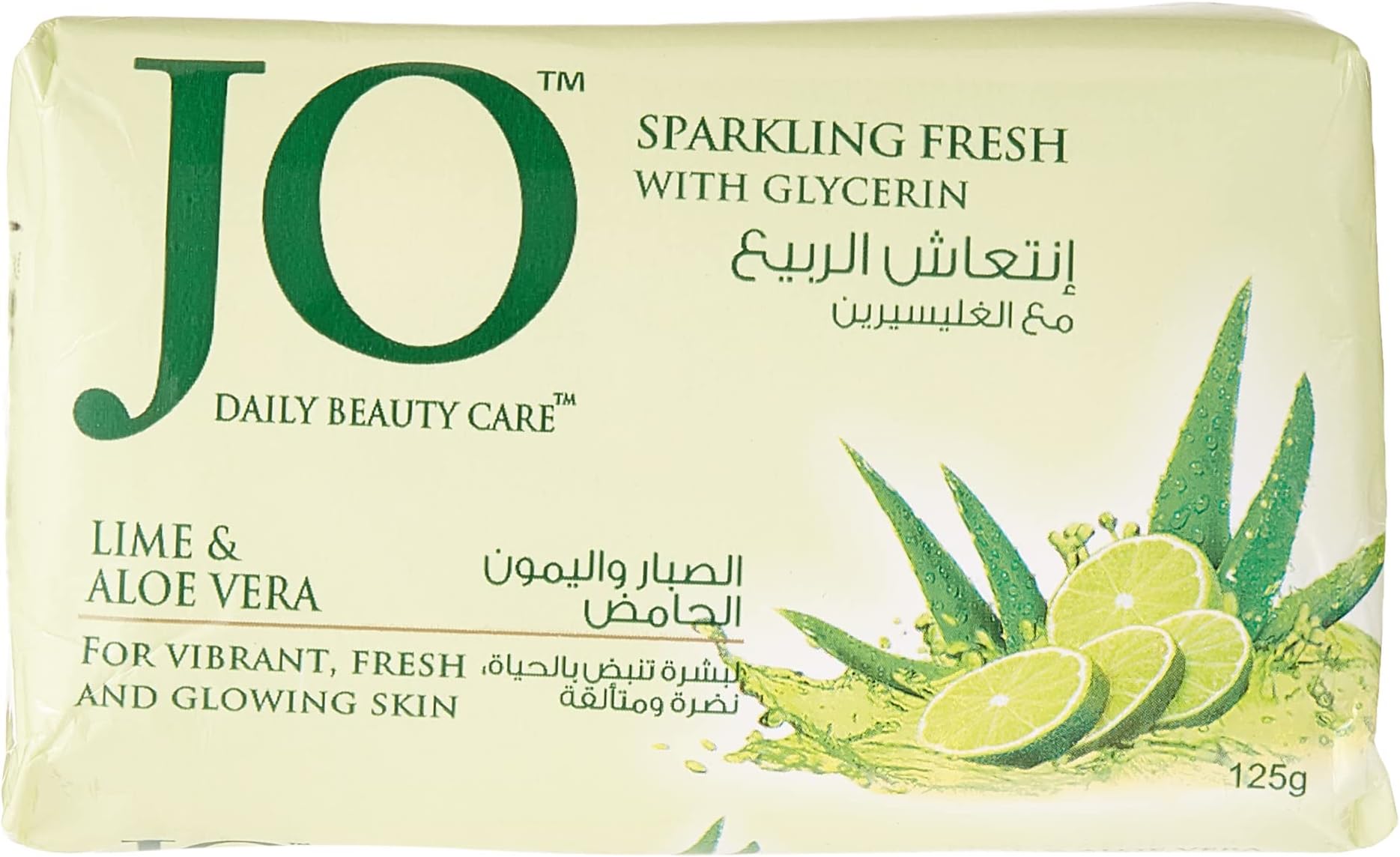 Lime & Aloevera Soap, 6 X 125 Gm