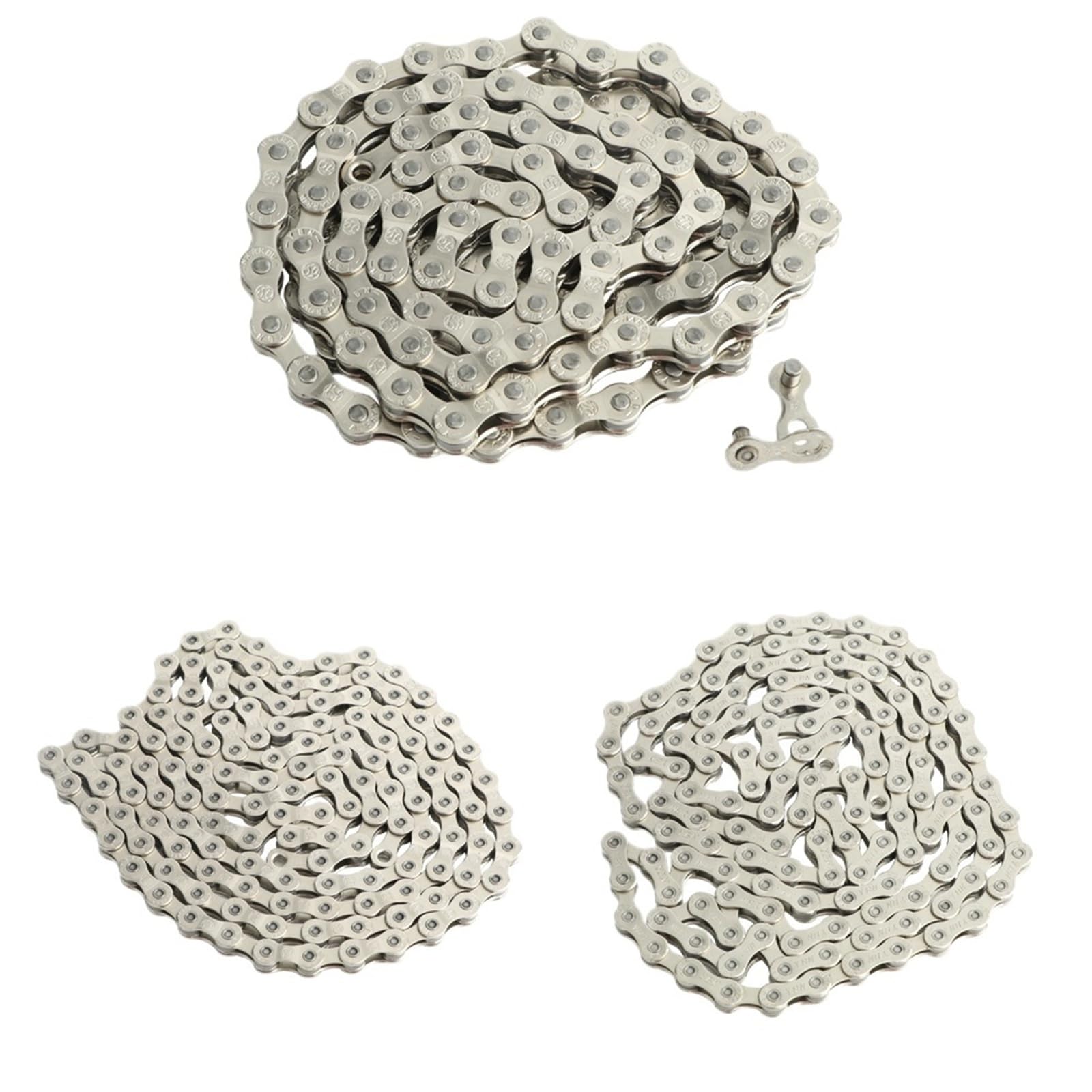 Catena for Bici antiruggine: 8-12 velocità 136 Maglie con Fibbia Magica for Parti di Ricambio for Biciclette Sportive elettriche,Componenti