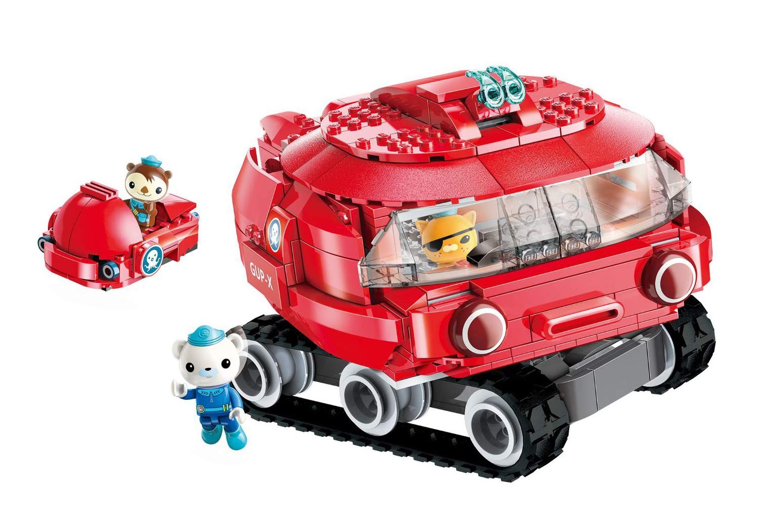 HAHABABY Colorful Plastic Enlighten Educational Stacking Toys Building Block Bricks Construction Sets for Kids Boys and Girls Learning Toy