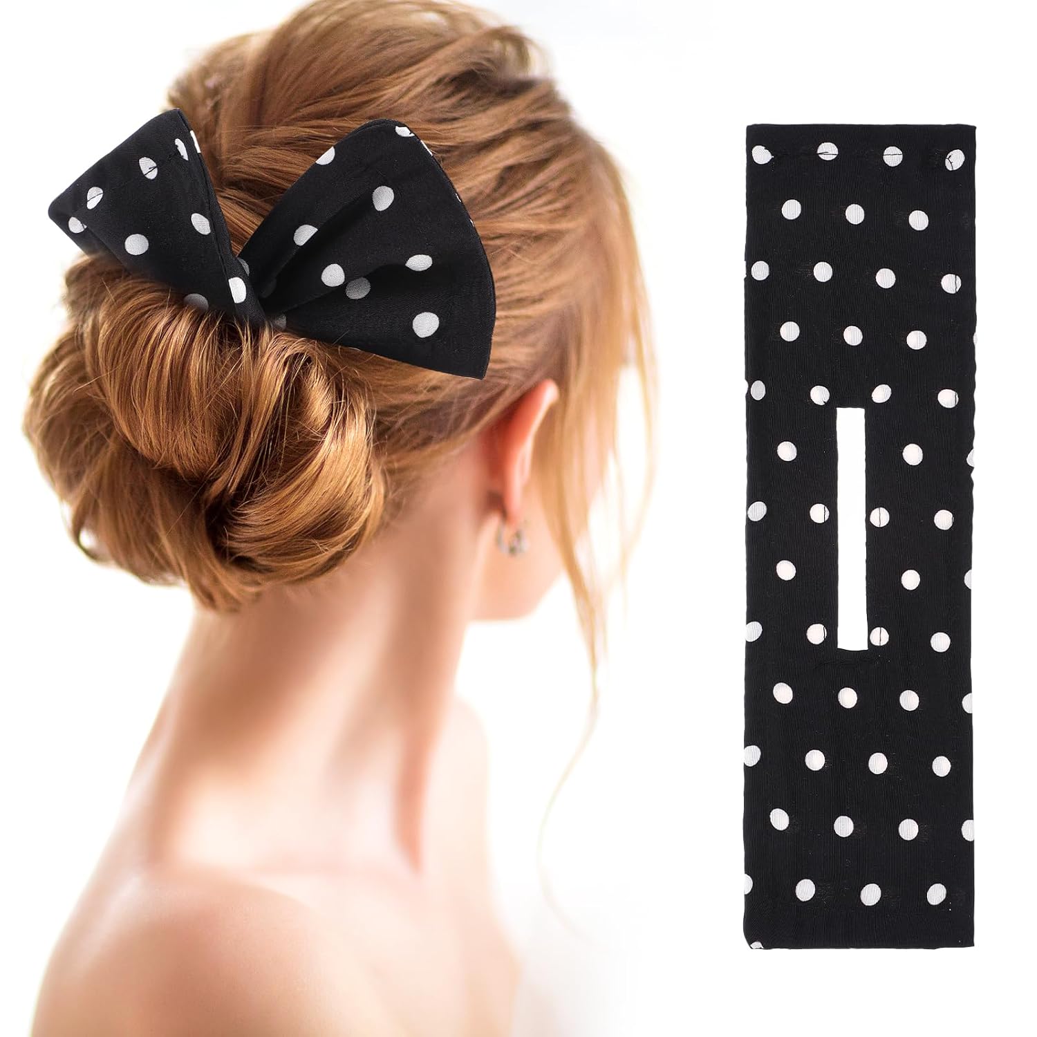 6 PCS Deft Hair Bun Maker, Multicolor Deft Hair Bun Makers for Women's Hair, Lazy Easy Hair Disk Twist for Women and Girls Long Thin Tousle