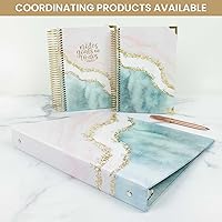 Vista 5 de bloom daily planners Carpeta de moda de 3 anillos (10 x 11.5 pulgadas), anillo de 1 pulgada, Daydream Believer