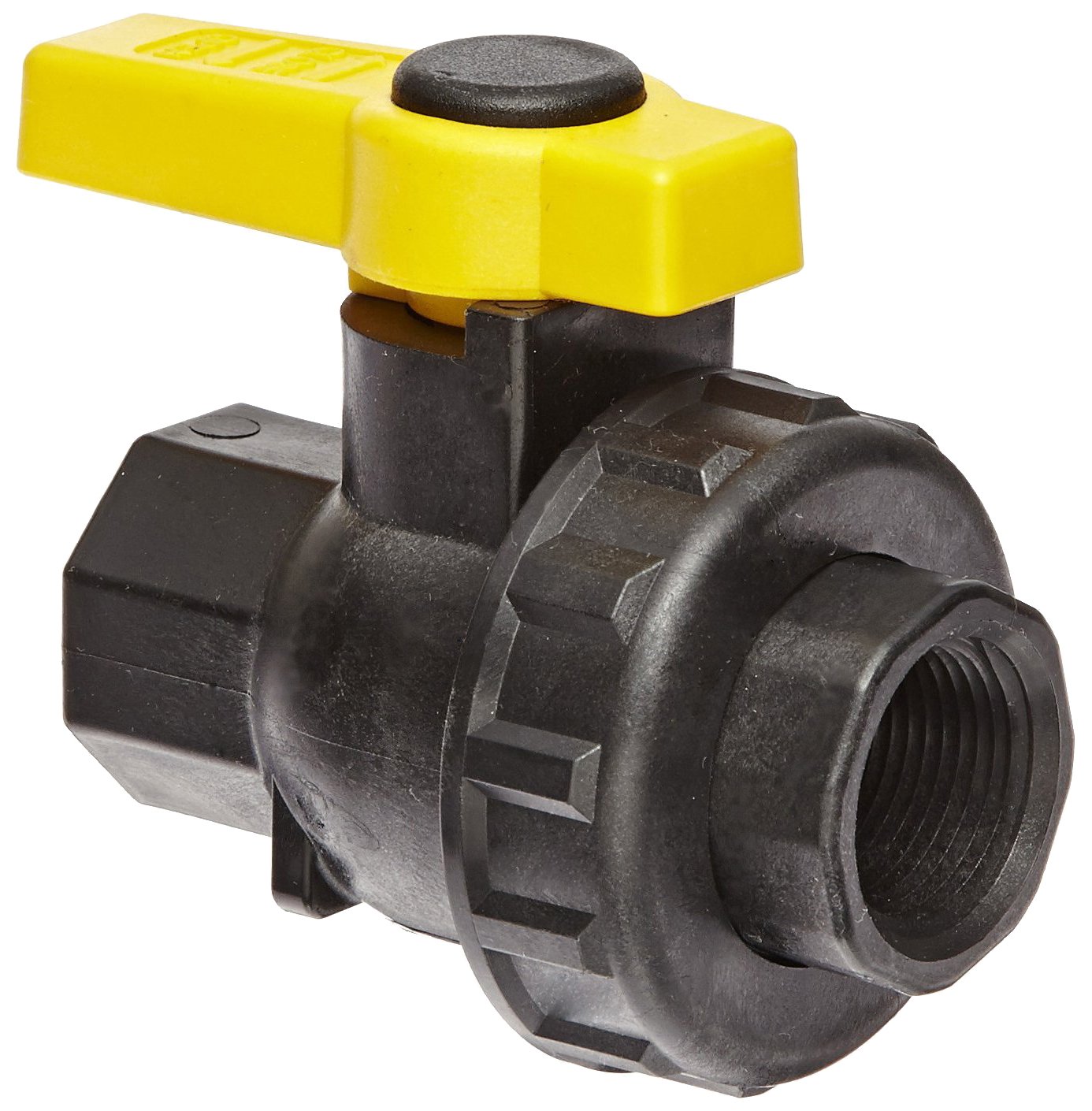 Buy Banjo SUV125FP Polypropylene Ball Valve, Single Union, Full Port, 1