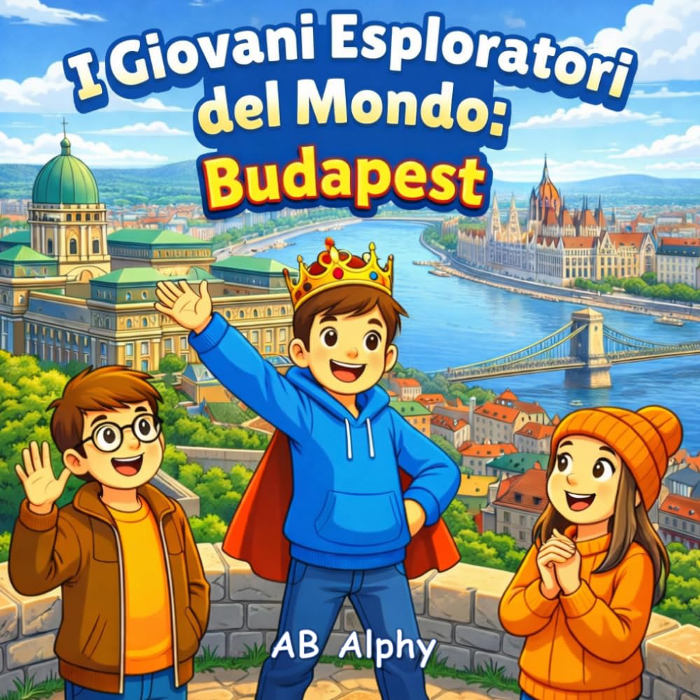 I Giovani Esploratori del Mondo: Budapest: Alla scoperta della capitale dell’Ungheria, della sua cultura e dei suoi luoghi famosi | Un libro illustrato di viaggio per bambini dai 4 agli 8 anni