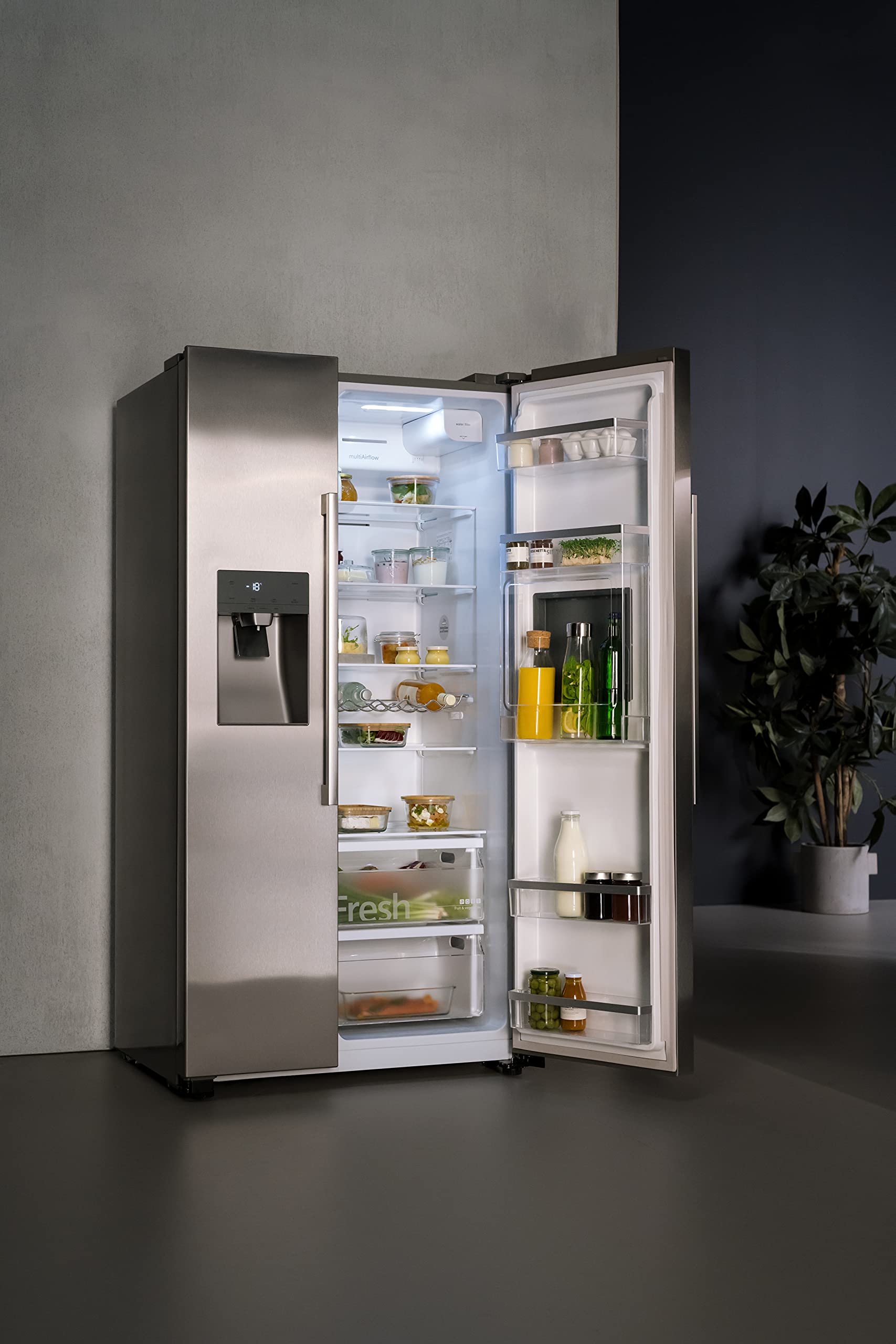 Refrigeratore Side by Side Siemens iQ500 323 kWh Annuale 560 L - Dettaglio