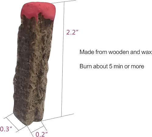 Miniatura 2 de eGreen Partidos de supervivencia impermeables y resistentes al viento – 20 palos de inicio de fuego recubiertos de cera en caja de lata – Larga