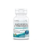 Kappa Nutrition Powered by Magbrain Magnesium L-Threonate Plant-Based, 420mg Elemental Magnesium (3 Capsules) from 2,253mg, 90 Vegan Capsules, Brain, Sleep & Muscle Support.