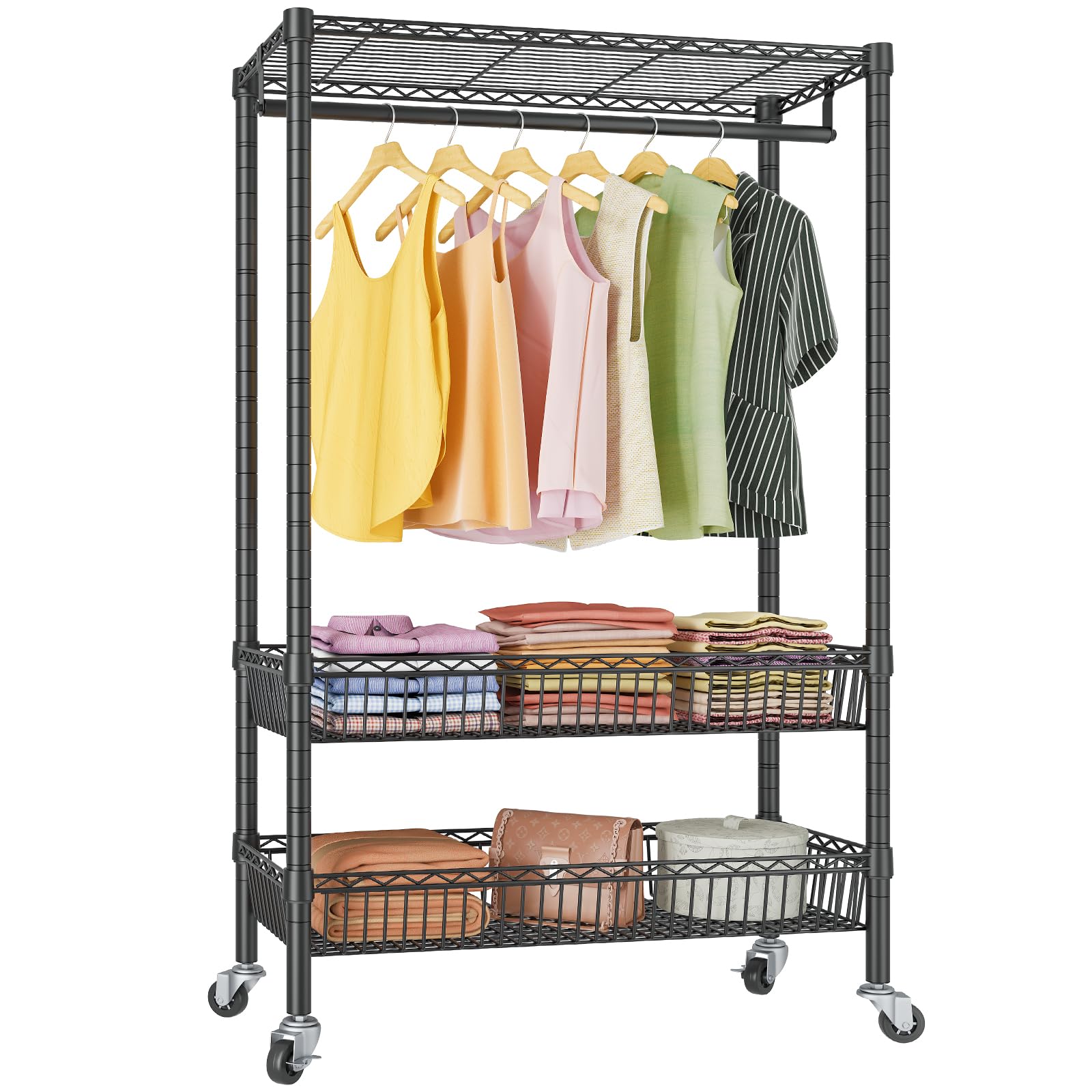 Amazon.com: VIPEK Heavy Duty Garment Rack With Wheels