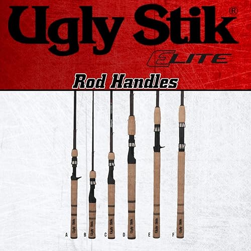 Miniatura 8 de Ugly Stik Elite - Caña de pescar giratoria