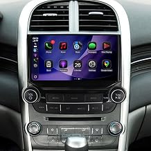 for Chevy Chevrolet Malibu 2013 2014 2015 Radio Update Car Stereo Replacement with Carplay & Android Auto 8-Core 2+32G Head Unit 9-Inches 1280x720 IPS Touch Screen Bluetooth